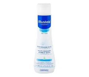 Mustela Bébé Multi-Sensory Bubble Bath Sprchový gél 200 ml