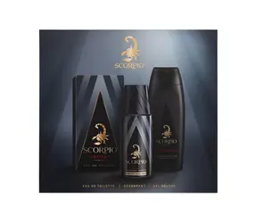 Scorpio Vertigo Toaletná voda 75 ml ~ toaletná voda 75 ml + sprchový gél 250 ml + dezodorant 150 ml