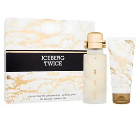 Iceberg Twice Gold Toaletná voda 125 ml ~ toaletná voda 125 ml + sprchový gél 100 ml