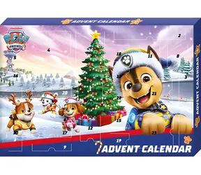 JIRI MODELS Adventný kalendár Tlapková patrola pre chlapcov / Adventný kalendár / 24 okienok