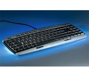 Cherry G85-20050TSAABA strieborno-čierna / Klávesnica / Drôtová / USB + PS/2 adaptér / CZ layout