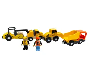 2KIDS TOYS Sada stavebných strojov s figúrkami / od 3 rokov