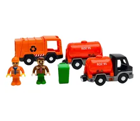 2KIDS TOYS Sada smetiarskych vozidiel s figúrkami / Plast, magnet / od 3 rokov