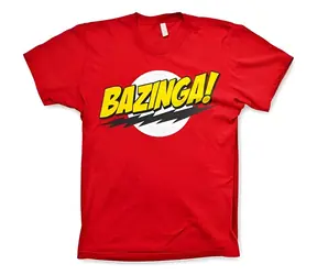 Tričko The Big Bang Theory Bazinga pánske L / Pánske
