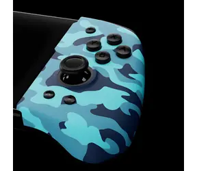 Funlab Luminpad Camouflage Blue / Bezdrôtový ovládač / Nintendo Switch, Switch OLED / Gripcon / ergonomický úchop