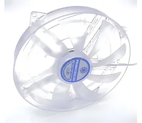 Primecooler PC-L17525L12S zelená / Ventilátor do PC / 175 mm / 3/4pin / 800 rpm / LED