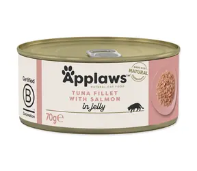 Applaws Konzerva Cat tuniak s lososom v želé 70 g / Doplnkové krmivo / bez obilnín