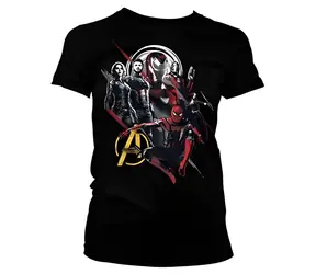 Tričko The Avengers Heroes dámske S / Dámske / 100% bavlna