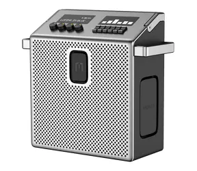 Mondo Speaker Medium šedá / Prenosný reproduktor / Bluetooth / 3 meniče / mikrofónny vstup