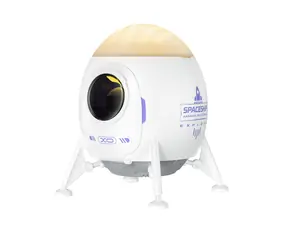 Xo CF38 Projektor nočnej oblohy s reproduktorom / Pristávací modul / Bluetooth reproduktor / LED hviezdne osvetlenie