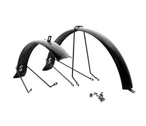 Mibo+ Sada blatníkov DISC 26"/26" čierna / Sada blatníkov / Predné a zadné