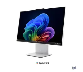 Lenovo AIO 27IPH11 strieborná / All-in-One počítač / 27" QHD / Intel Core Ultra 7 355 / 32GB / 1TB SSD / W11H