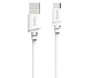 HAMA USB-A - USB-C 2 m biela