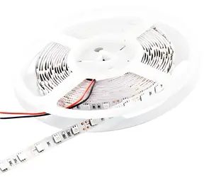Whitenergy SMD50 červená / LED páska / 5 m / 60 ks/m / 14,4 W/m