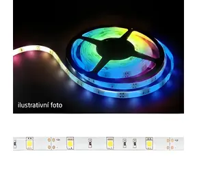 Tipa LED pásik 5050 RGB 5m / LED pásik / 30 LED/m / 7,2 W/m / IP54 / Zaliaty