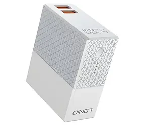 LDNIO PA606 bielo-šedá / Nabíjačka cestovná / Power banka / 5200 mAh