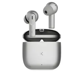 Ksix Meteor strieborné / Bezdrôtové slúchadlá / výdrž 4 +28 h / Bluetooth