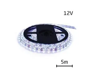 Tipa Geti / LED pásik / 3528 / 12V / 120 LED/m / IP20 / 9,6 W/m / biela studená / 5 m