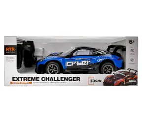 RC auto modré