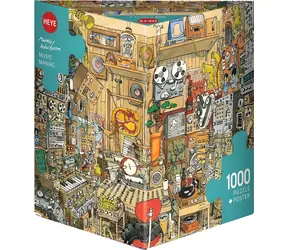 HEYE Puzzle Hudobný maniak / 1000 dielikov / 70 x 50 cm