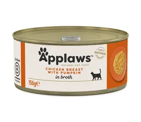 Applaws Kuracie s tekvicou 156 g / Konzerva pre mačky / doplnkové krmivo