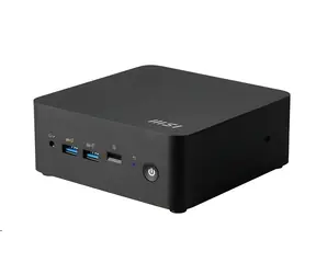 MSI Cubi NUC 1MG-418BEU čierna / Mini PC / Intel Core 7 150U / 16GB DDR5 / Wi-Fi 6E / Thunderbolt / Bez OS
