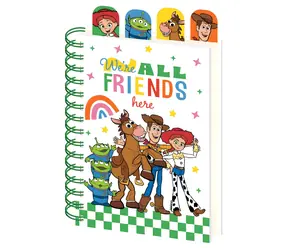 PYRAMÍD Krúžkový blok Toy Story DPL10 / Blok / A5 / So záložkami