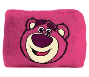 PYRAMÍD Plyšový peračník Toy Story Lotso DPL8 / Plyš / Ružová / Zip s príveskom jahoda