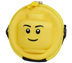 Lego Crossbody taška Minifigures Heads / 1 l / Nastaviteľný popruh / 17 x 17 x 8 cm