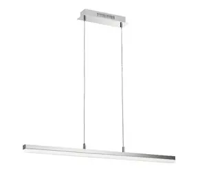 Prezent BLUM saténový nikel / LED závesné svietidlo / 28W / 1800lm / 3000K / IP20