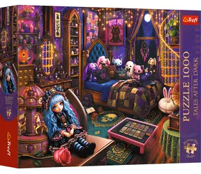 Trefl Puzzle Premium PLUS Tales After Dark: Gotická bábika / 1000 dielikov / 68,3 x 48 cm