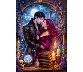Trefl Puzzle Premium PLUS Príbehy po zotmení / 1000 dielikov / 48 x 68,3 cm