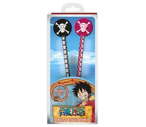 PYRAMID Sada ceruziek s topperom One Piece Wano / 2 ks / Guma