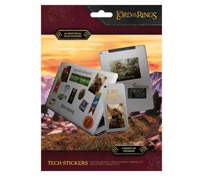 PYRAMÍD Samolepky Pán Prsteňov / Technické samolepky / 40 ks / 5 listov