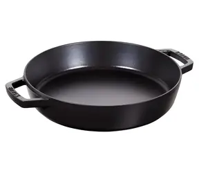 Staub 40511-725-0 čierna / Panvica / Liatina / 26 cm
