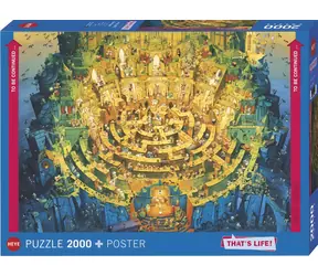 HEYE Puzzle That's Life: Hlboko / 2000 dielikov / 97 × 69 cm