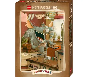 HEYE Puzzle Zozoville: Pranie bielizne / 1000 dielikov / 50 x 70 cm