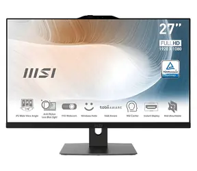 MSI Modern AM272P 1M-1294XEU biela / All-in-one počítač / 27" FHD / Intel Core 5 120U / 16GB / 512GB SSD / Bez OS