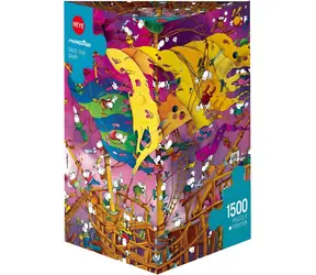 HEYE Puzzle Zachráňte loď! / 1500 dielikov / 60 × 80 cm