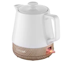Concept RK0060 biela / Rýchlovarná kanvica / 1200 W / 1 l / keramická