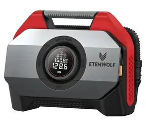 Etenwolf S6 červená / Aku vzduchový kompresor / 11,03 bar / 19 200 mAh / 42 l/min / USB-C
