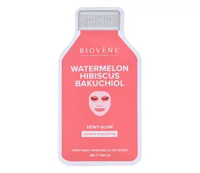 Biovene Watermelon + Bakuchiol Dewy-Glow Plátienková maska 1 ks