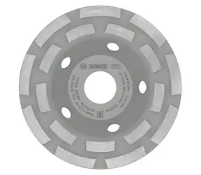 BOSCH PRO Concrete / Diamantový brúsny kotúč / O 115x22,23 mm / Výška segmentu 5 mm