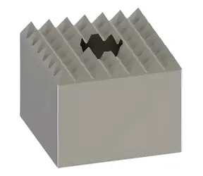 BOSCH Zdrsňovacia doska SDS max / Zdrsňovacia doska / 60x60 mm / 49 zubov / pre zdrsňovanie betónu