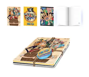 PYRAMÍD Zošit One Piece / A5 / 3 ks / Linkovaný