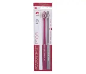 Swissdent Profi Whitening Trio Klasická zubná kefka 3 ks