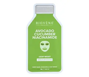 Biovene Avocado + Niacín Dewy-Moist Plátienková maska
