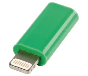 Valueline adaptér Lightning 8-pin - USB Micro-B zásuvka zelená