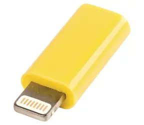 Valueline adaptér Lightning na USB Micro-B žltý