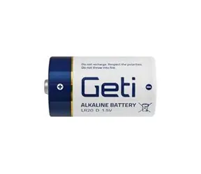Geti D / Alkalická batéria / LR20 / 2 ks